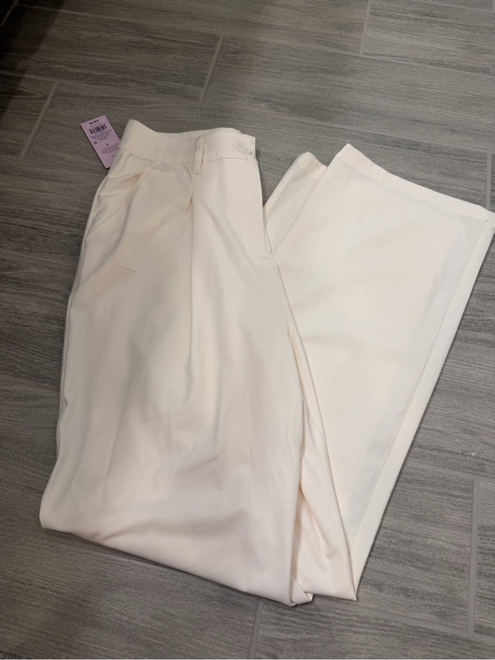 NWT Wild Fable Women's High-Rise Wide-Leg Pants in Ivory